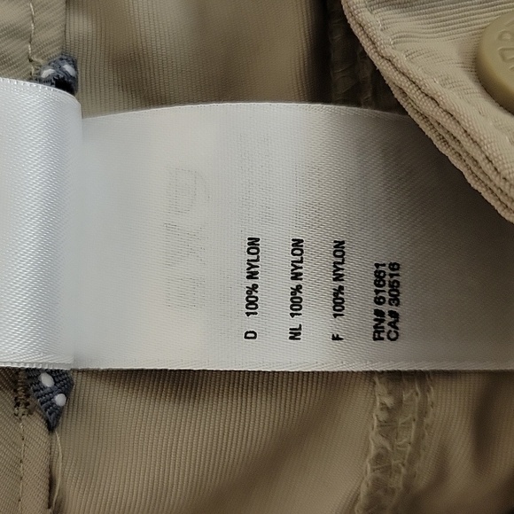 The North Face Zip Off Hiking Pants women's Sz 4. tan 100% Nylon - Picture 7 of 9